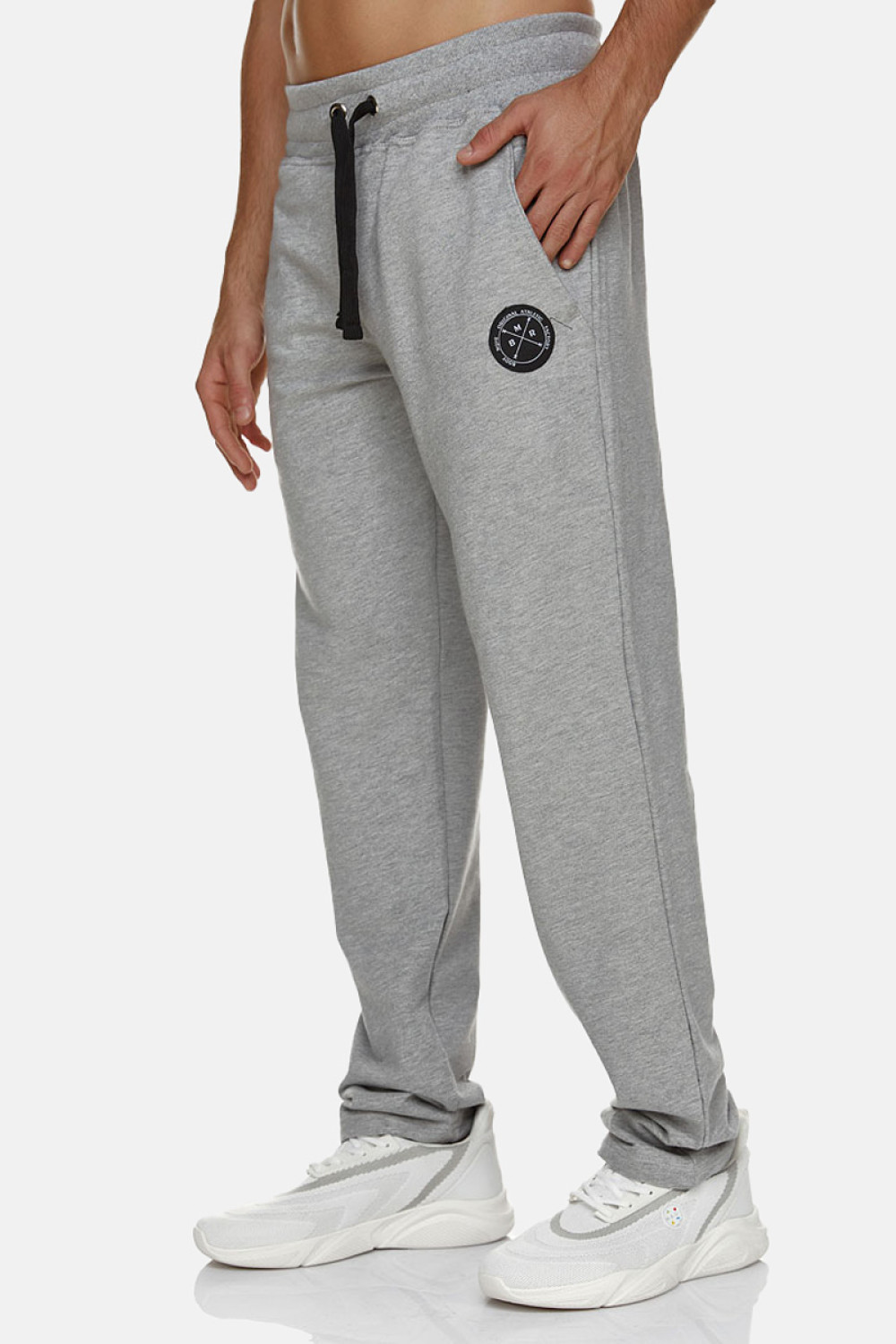 Sweatpants BODY MOVE 1120 straight Grey