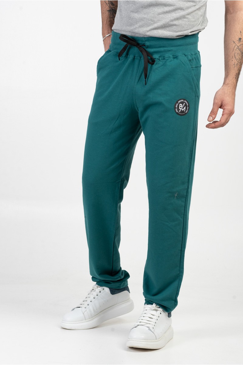 BODY MOVE 1120 straight trousers BODY MOVE 1120 straight Cypress green