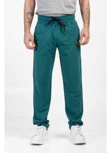BODY MOVE 1120 straight trousers BODY MOVE 1120 straight Cypress green
