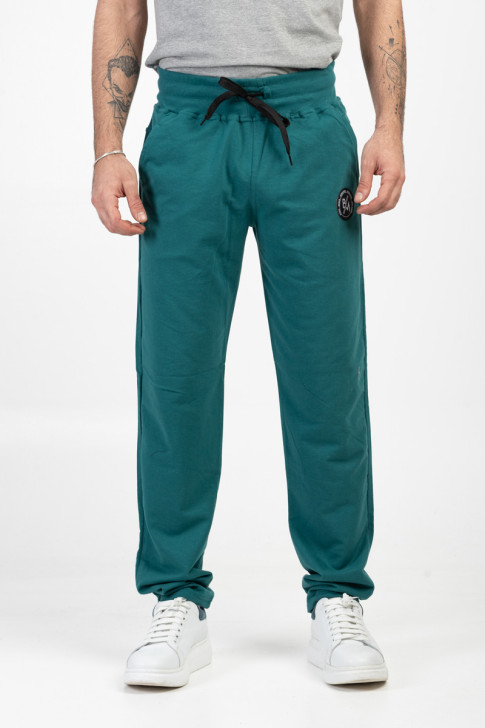 BODY MOVE 1120 straight trousers BODY MOVE 1120 straight Cypress green