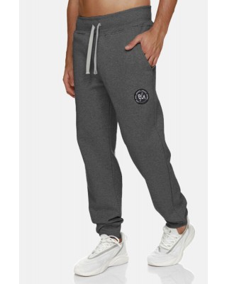 Ανδρικό παντελόνι φούτερ BODYMOVE 1180 ΑΝΘΡΑΚΙ