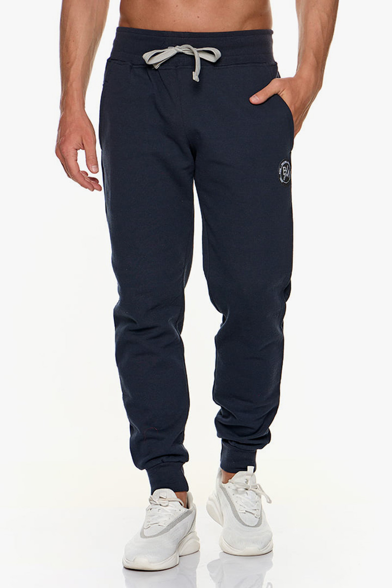 Men's sweatpants BODYMOVE 1180 BLUE DROPS Men's sweatpants BODYMOVE 1180 BLUE DROPS