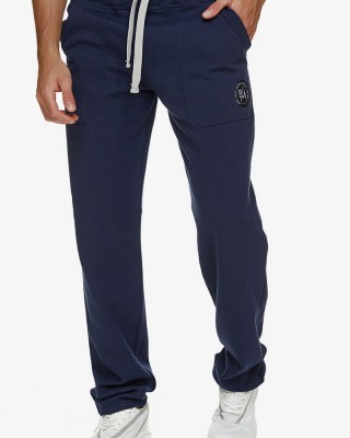 Jogginghose BODY MOVE 1181 Straight Blau Dunkelblau