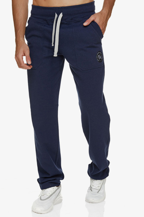 Sweatpants BODY MOVE 1181 Straight Blue Dark Blue