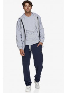 Sweatpants BODY MOVE 1181 Straight Blue Dark Blue Sweatpants BODY MOVE 1181 Straight Blue Dark Blue