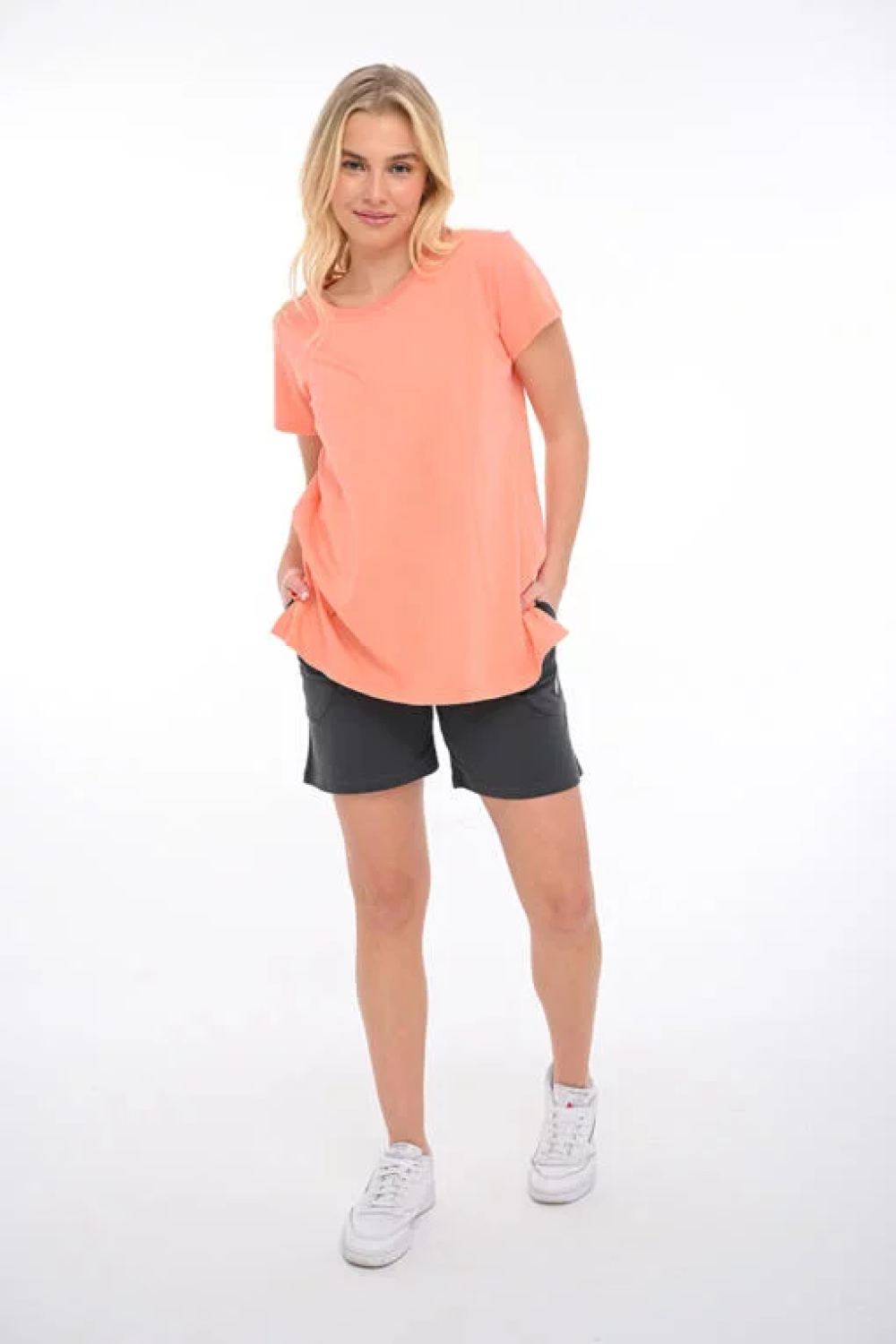 Kurze Sweatshirt mit achondioxus BODY MOVE 1206 - BOLD