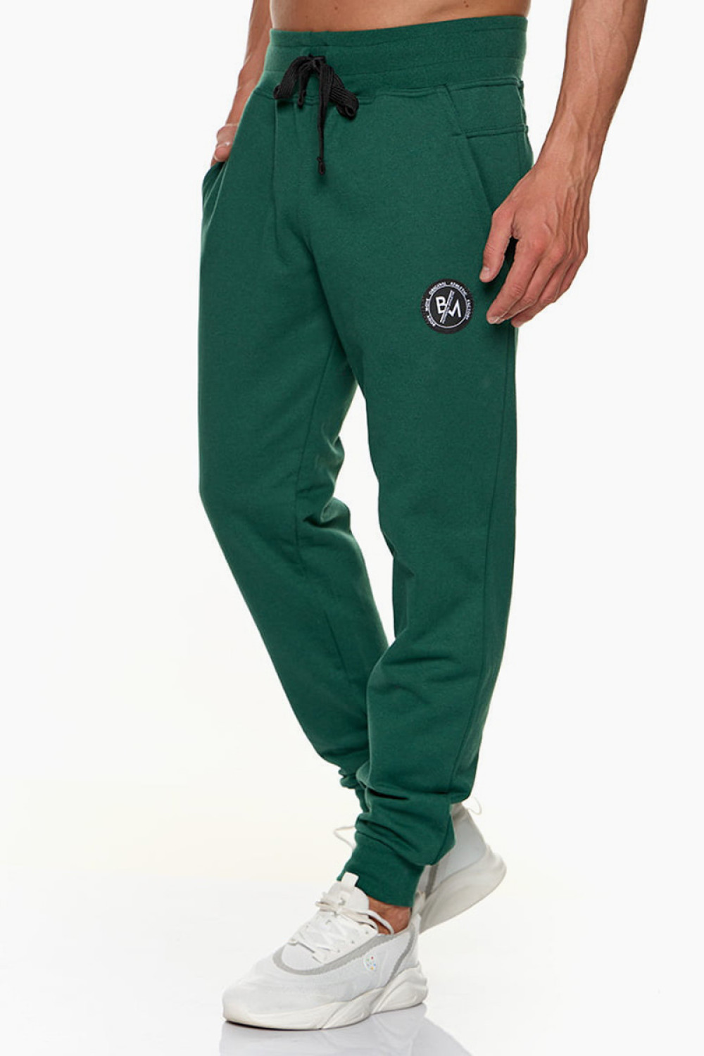Mens spring sweatshirt BODY MOVE 1227 PETROL