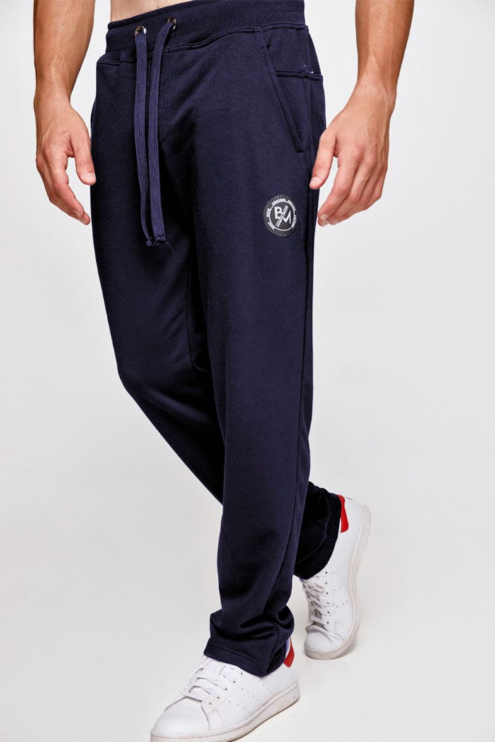 Autumn trousers BODY MOVE 1262 BLUE