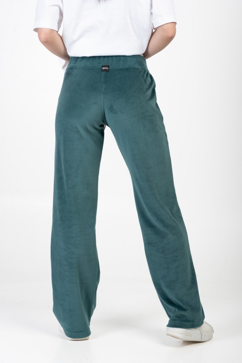 Pants velvet straight elastic velvet trousers KYPARISSI 1280