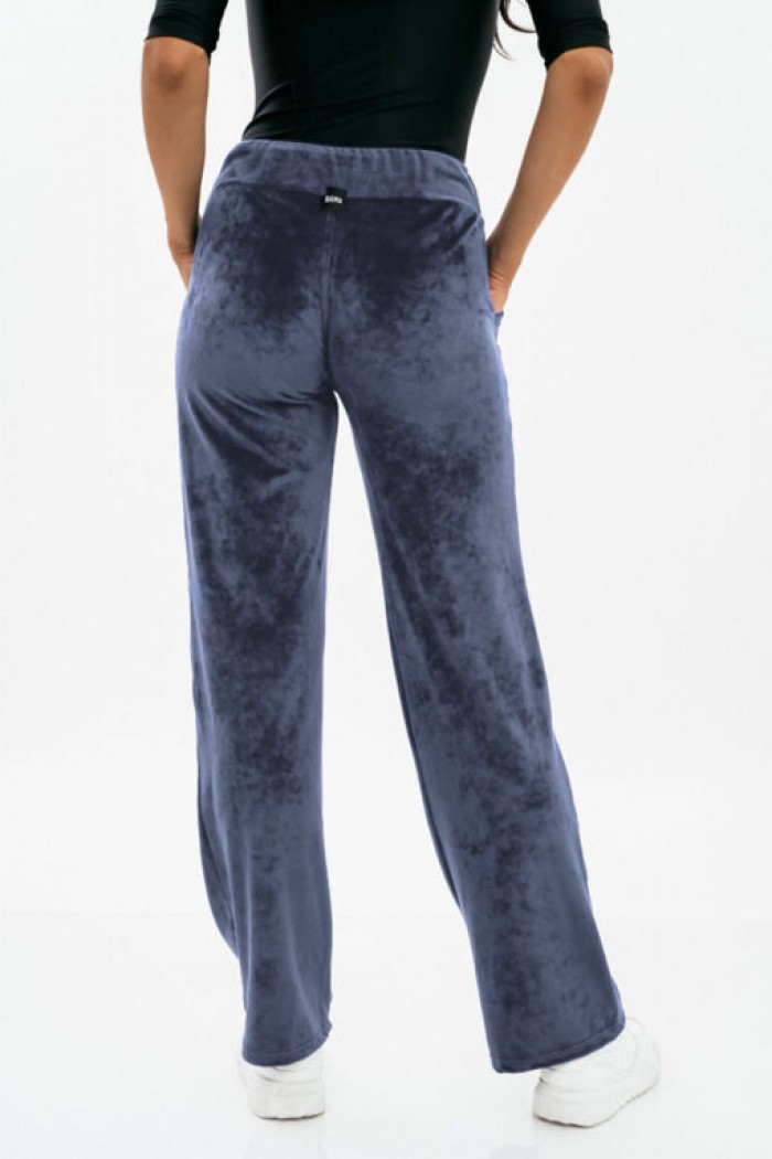Velvet straight elastic pants RAF 1280