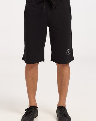 Men's cotton shorts BODY MOVE 1290 BLACK