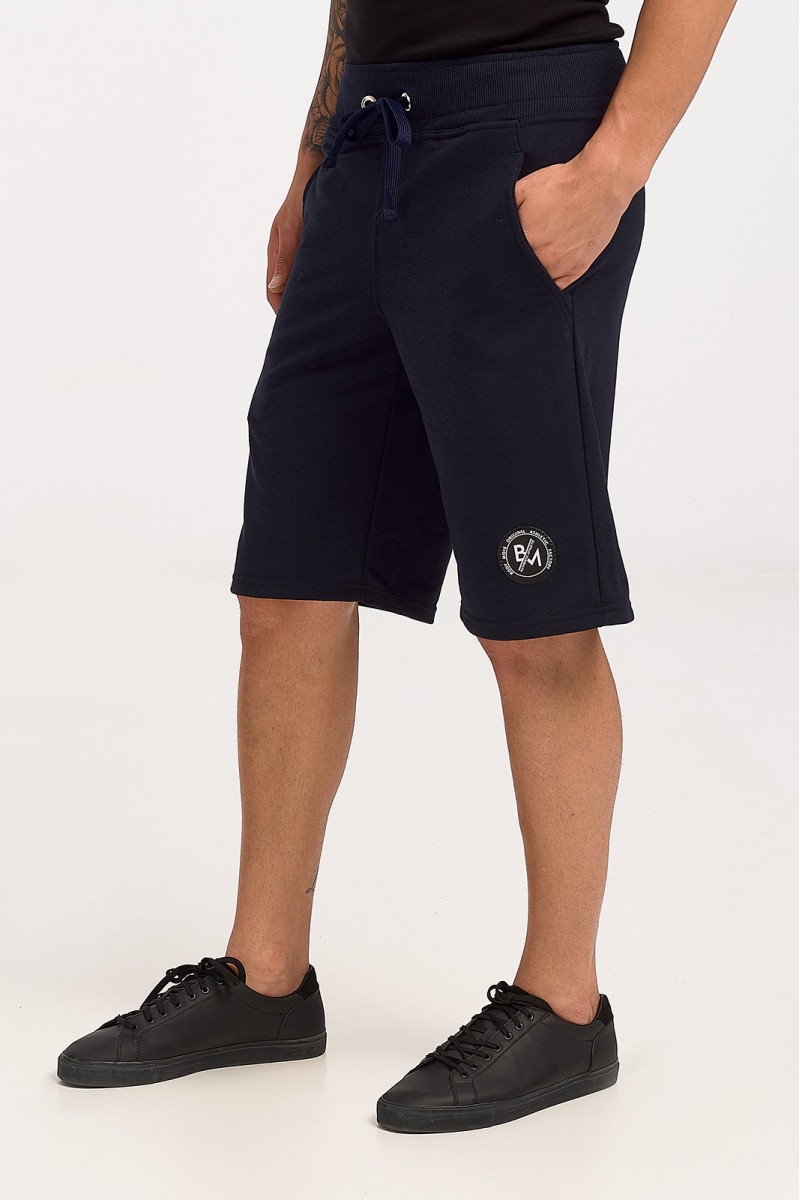 Herren-Shorts aus Baumwolle BODY MOVE 1290 BLUE