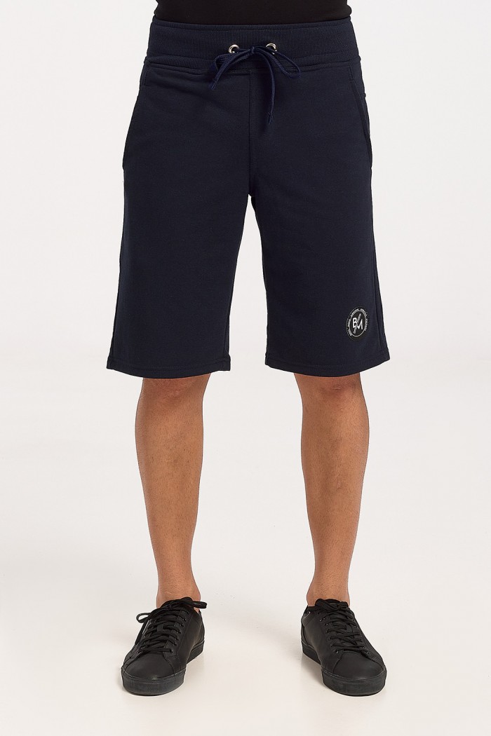 Men's cotton shorts BODY MOVE 1290 BLUE