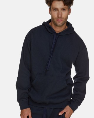 BODY MOVE 1312 BODY MOVE 1312 Blau mit Kapuze