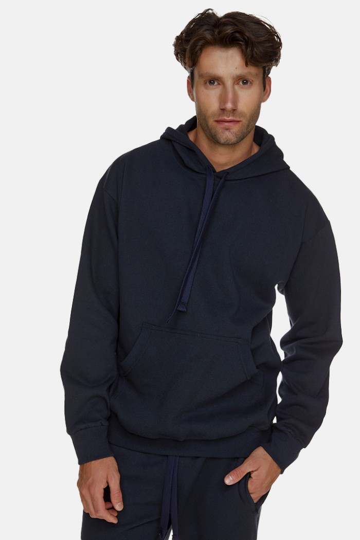 Hooded BODY MOVE 1312 BODY MOVE 1312 Blue