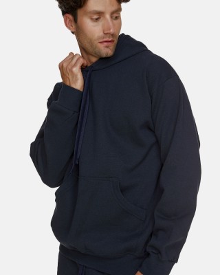 BODY MOVE 1312 BODY MOVE 1312 Blau mit Kapuze