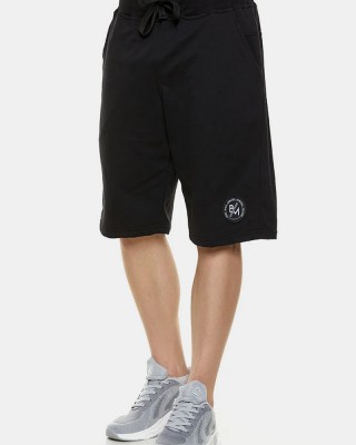 Men's cotton shorts BODY MOVE 1340 Black
