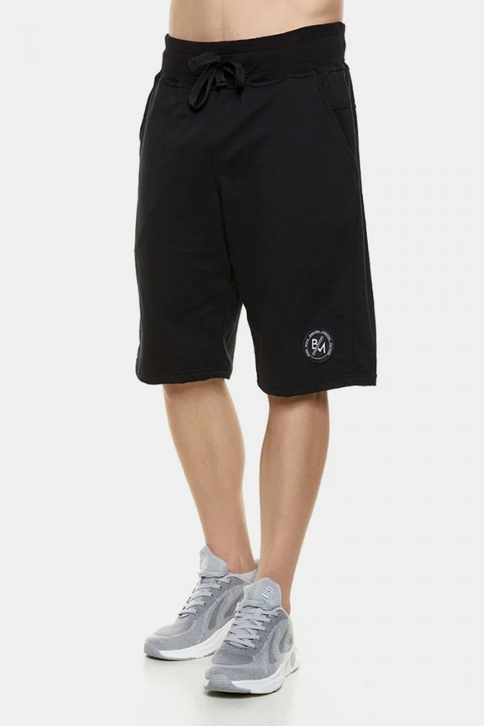 Men's cotton shorts BODY MOVE 1340 Black