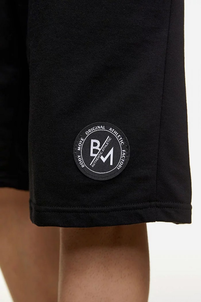 Mens cotton shorts BODY MOVE 1340 Black