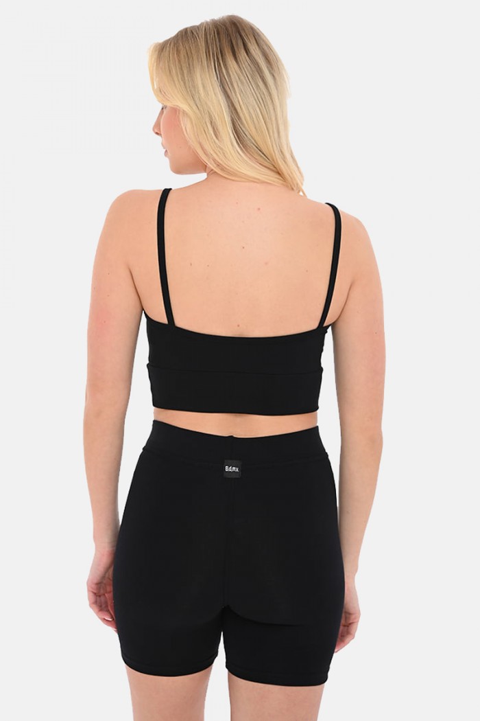 Sports Bustier Viscoze BODY MOVE 1346 BLACK