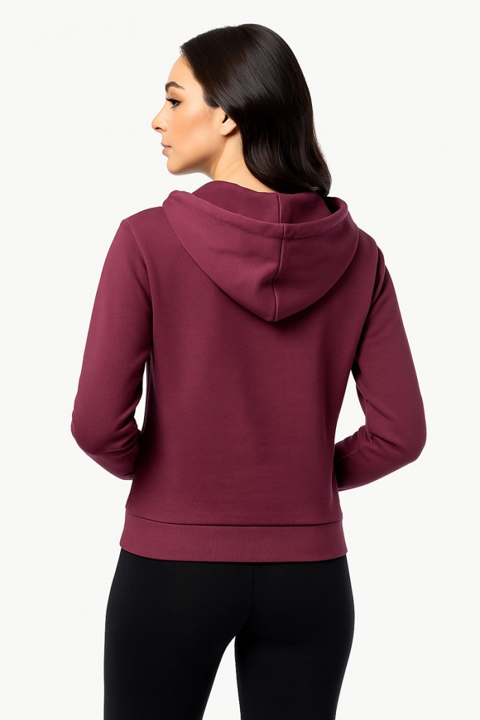 DAMENJACKE BODY MOVE 1360 AUBERGINE