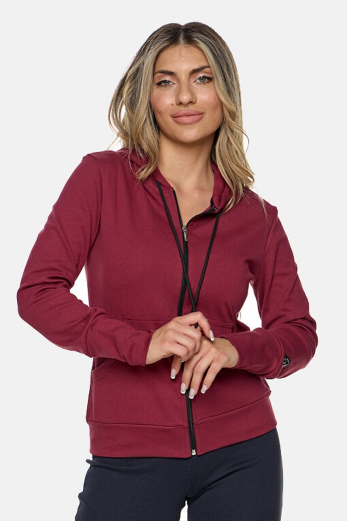 Sports jacket BODY MOVE 1360 BORDO