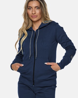 Sportjacke BODY MOVE 1360 Blau Dunkelblau