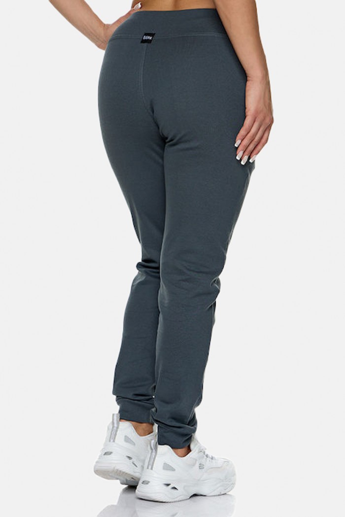 Sweatpants Sweatpants with elastic waistband BODY MOVE 1361 GREY