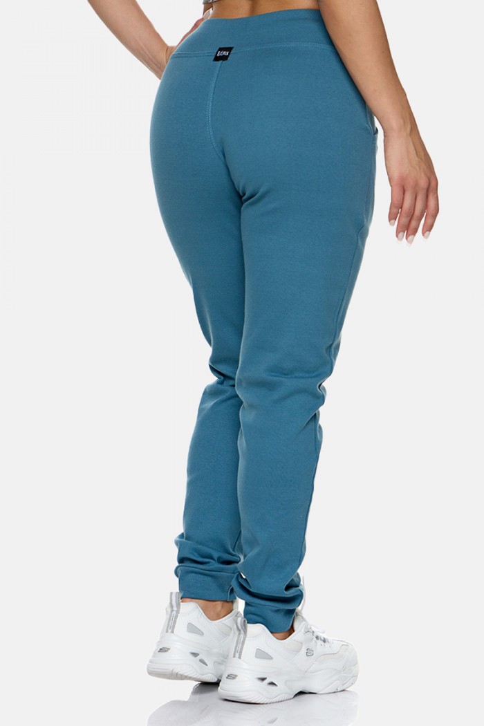 Sweatpants Sweatpants with elastic BODY MOVE 1361 PETROL