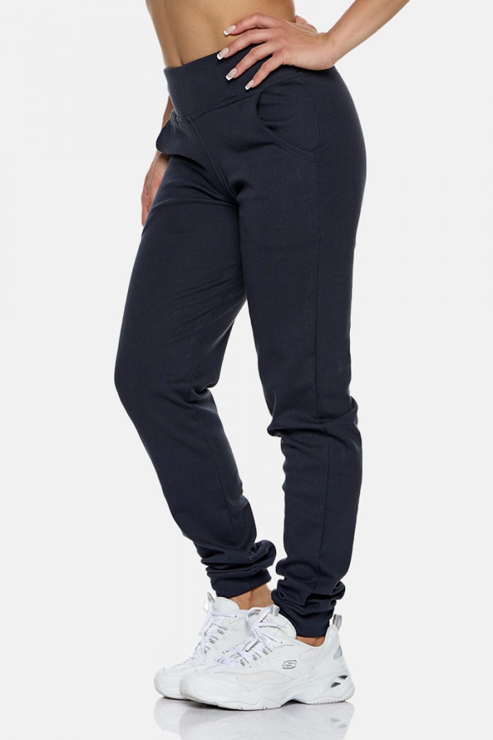Sweatpants Sweatpants with elastic waistband BODY MOVE 1361 NAVY