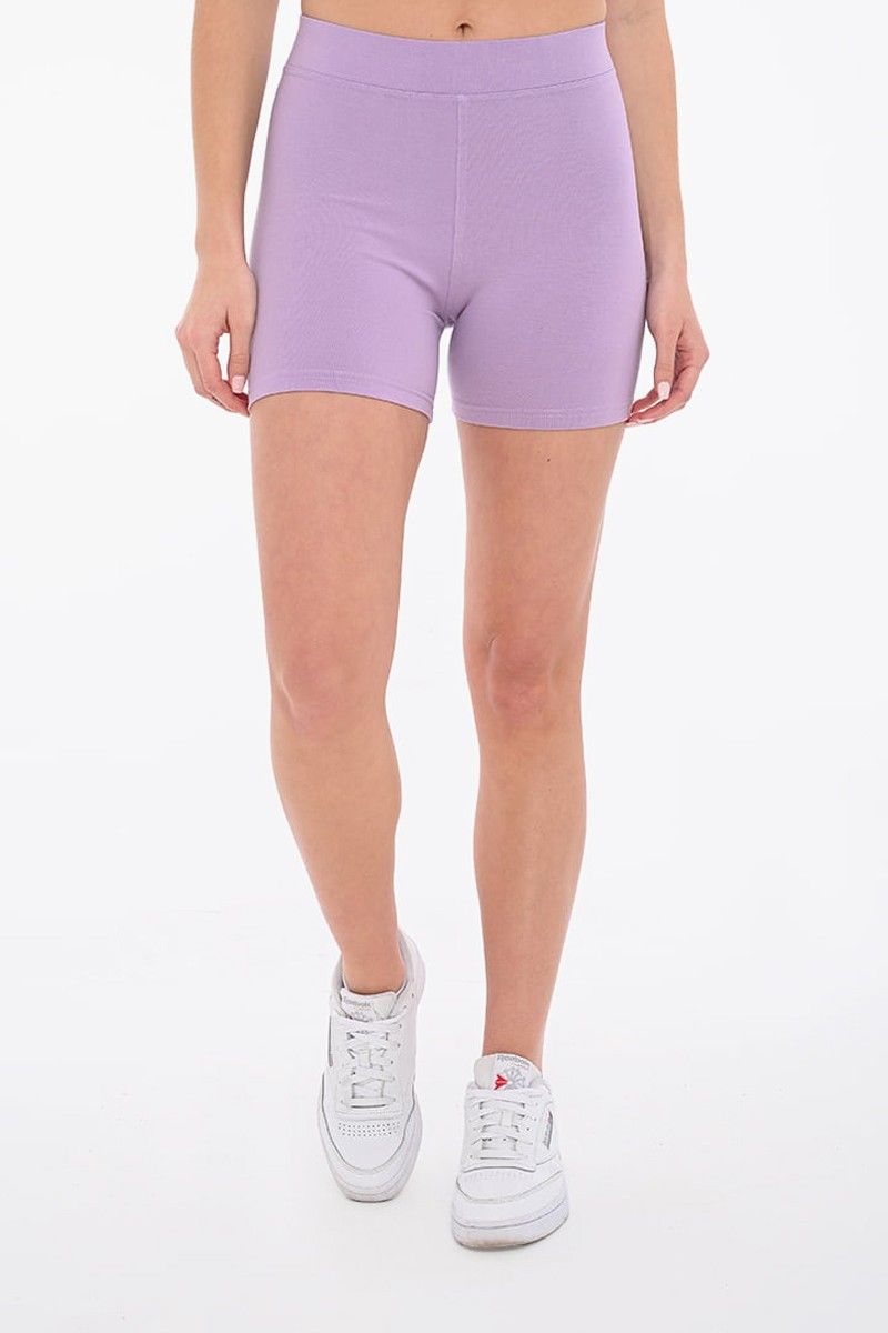 Short cycling tights BODY MOVE 1384 LILAC