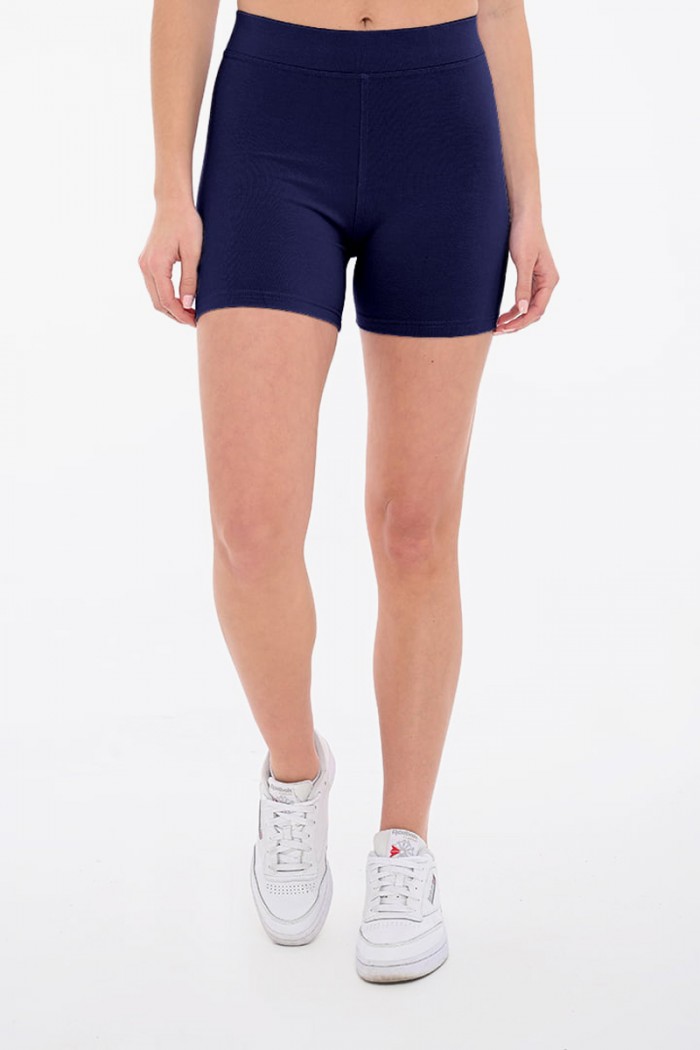 Kurze Fahrrad-Leggings BODY MOVE 1384 BLUE BLUE