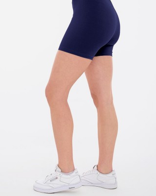 Kurze Fahrrad-Leggings BODY MOVE 1384 BLUE BLUE