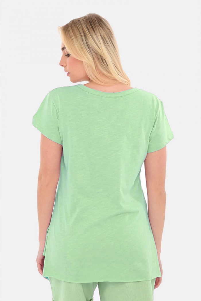 Women's blouse BODY MOVE Flame 1390 LAHANI