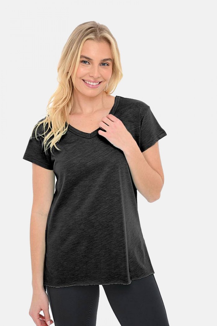 Women's blouse Flame BODY MOVE 1390 BLACK