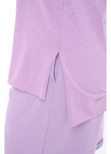 Women's blouse BODY MOVE Flame 1390 LILA Women's blouse BODY MOVE Flame 1390 LILA
