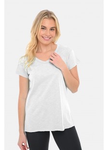 Women's blouse Flame BODY MOVE 1390 WHITE