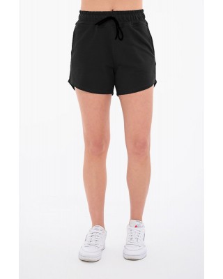 WOMEN'S SHORTS THIN FUTHER BODY MOVE 1393 BLACK