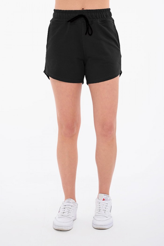WOMEN'S SHORTS THIN FUTHER BODY MOVE 1393 BLACK