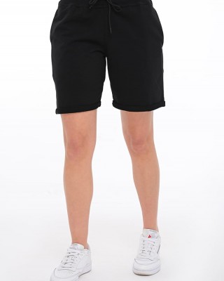 Bermuda shorts Women's three-strand BODY MOVE 1394 BLACK