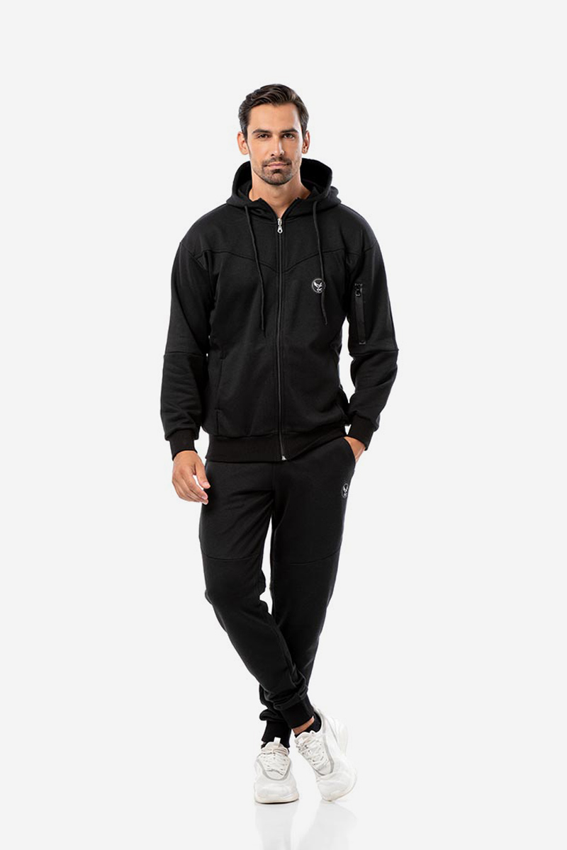 Strickjacke Sweatshirt Triclon OLYMPIC CHALLENGER 1420 BLACK Strickjacke Sweatshirt Triclon OLYMPIC CHALLENGER 1420 BLACK