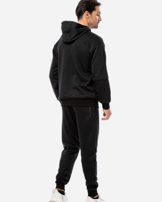 Strickjacke Sweatshirt Triclon OLYMPIC CHALLENGER 1420 BLACK