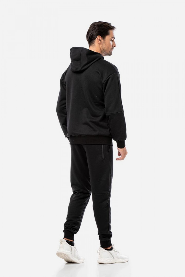 Strickjacke Sweatshirt Triclon OLYMPIC CHALLENGER 1420 BLACK