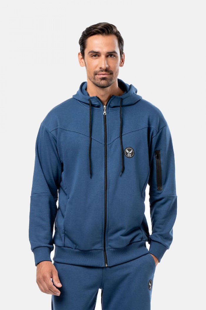 Strickjacke Sweatshirt Triclon OLYMPIC CHALLENGE 1420 BLUE RAF