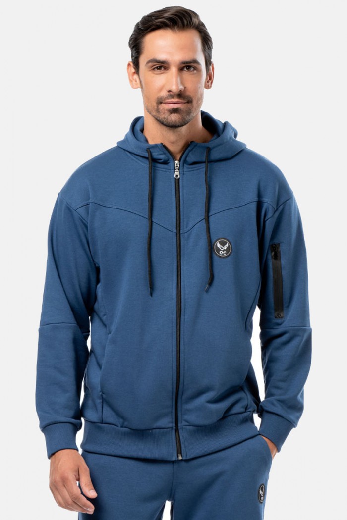 Strickjacke Sweatshirt Triclon OLYMPIC CHALLENGE 1420 BLUE RAF