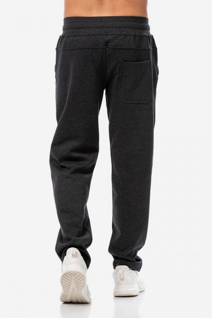 Sweatpants straight hoodie BODY MOVE 1426 MOSS