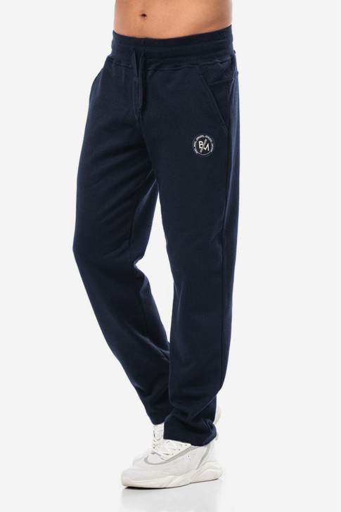 BODY MOVE 1426 BODY MOVE straight hoodie pants BLUE DROPS