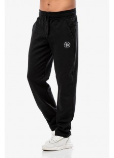 Sweatpants straight hoodie BODY MOVE 1426 BLACK Sweatpants straight hoodie BODY MOVE 1426 BLACK
