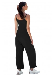 One-piece jumpsuit fine BLACK 1457 One-piece jumpsuit fine BLACK 1457