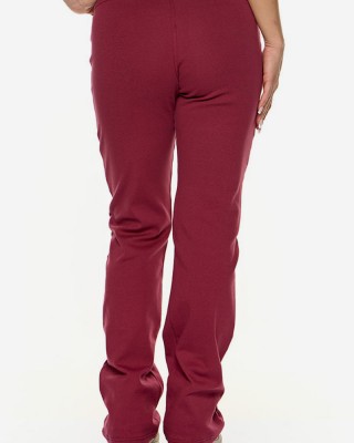 RIB LYCRA BODY MOVE trousers RIB LYCRA BODY MOVE Isio 172 BORDO